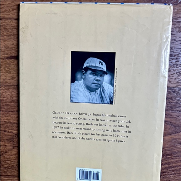 Home Run • Robert Robert Burleigh • 1998 • Harcourt Brace • HC Book - Picture 3 of 12